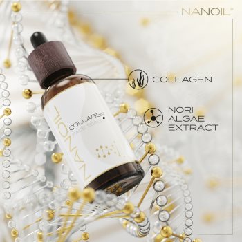 Nanoil Collagen ser antirid cu colagen cu extract din alge nori - imagine 3